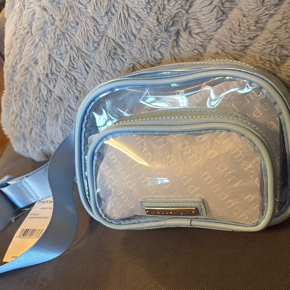 Steve Madden Blue Crossbody Fanny Pack Bag